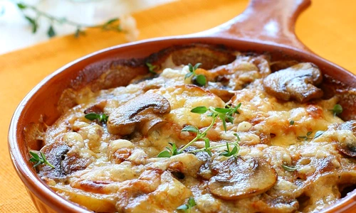 cartofi si ciuperci gratinate jpeg