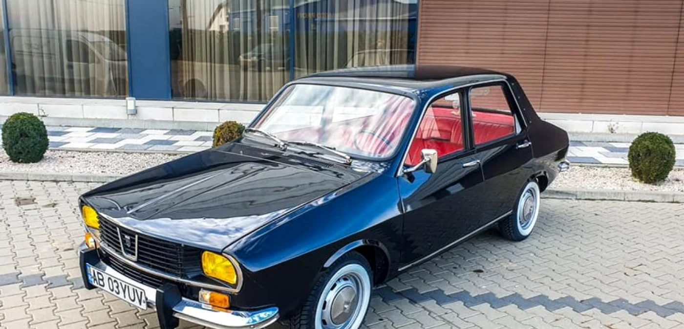 Dacia arată la fel ca acum 44 de ani, când a fost fabricată. Foto: Radu Afrapt