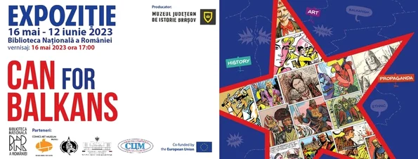 Expoziția „CAN for Balkans” la Biblioteca Națională a României