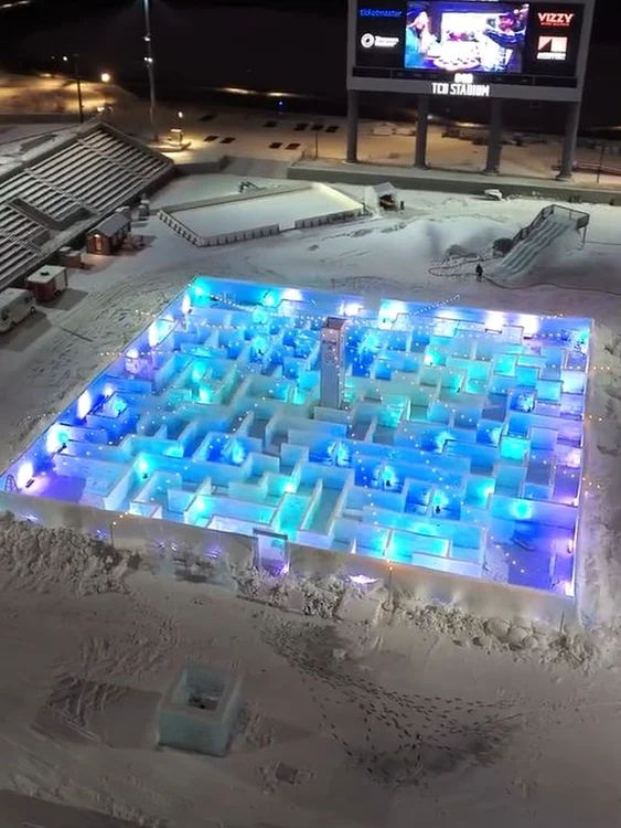 Labirintul de gheață din Minnesota