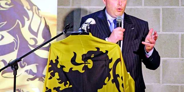  Liderul separatiştilor flamanzi, Bart De Wever, şi-a propus să facă din Belgia  o confederaţie  - FOTO: AFP