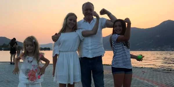 george haber si familia foto arhiva personala