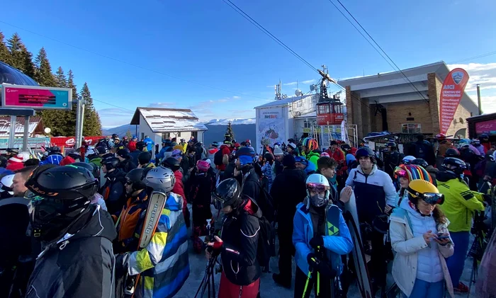 Gondola Sinaia. FOTO Facebook SKI Romania Catalin Andrei Buretea