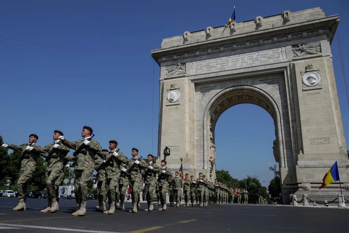Ceremonie retragere trupe Afganistan - Arcul de Triumf - 21 iul 2021 / FOTO Inquam Photos / Octav Ganea