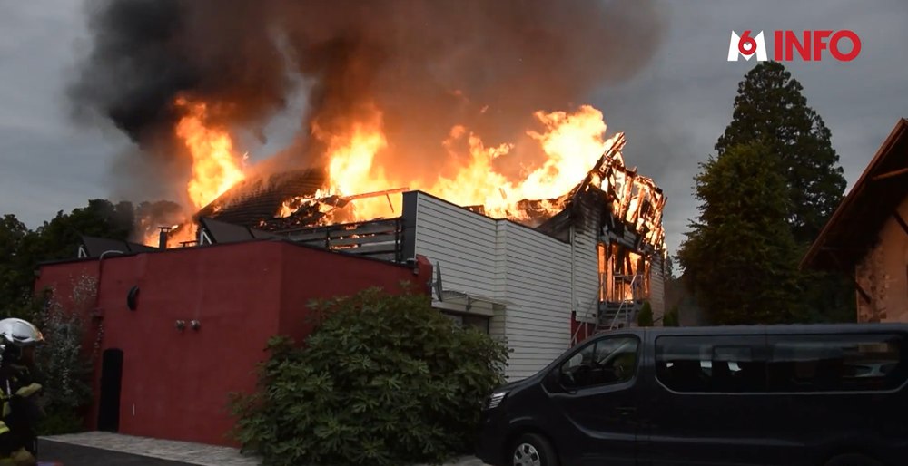 Unsprezece persoane dispărute în Franța în urma unui incendiu într-o casă de vacanță VIDEO