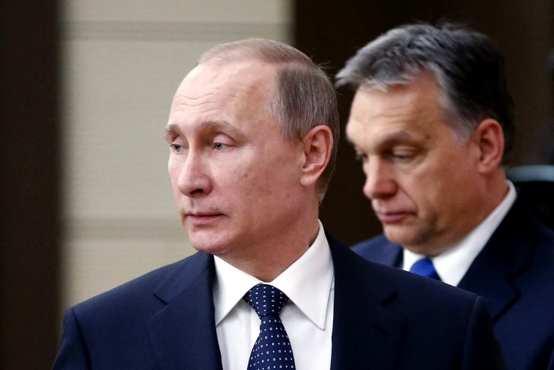 Vladimir Putin și Viktor Orban FOTO AFP