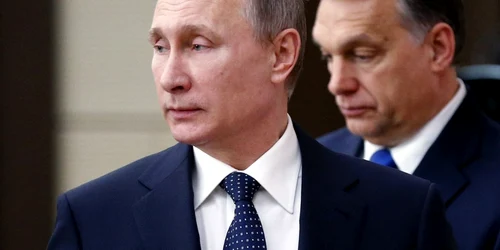 Vladimir Putin si Viktor Orban FOTO AFP 