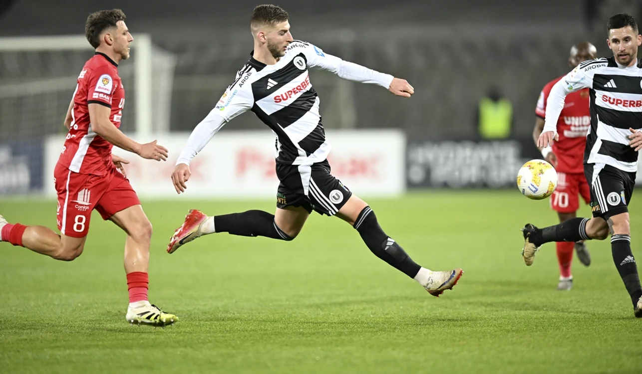 Universitatea Cluj s-a calificat în semifinalele Cupei României (FOTO: Sportpictures)