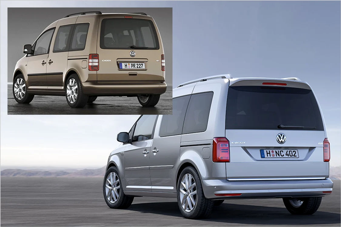 Noul Caddy păstrează liniile fratelui său geamăn