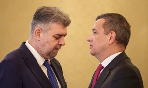 Marcel Ciolacu, discuta cu Sorin Grindeanu FOTO Mediafax 