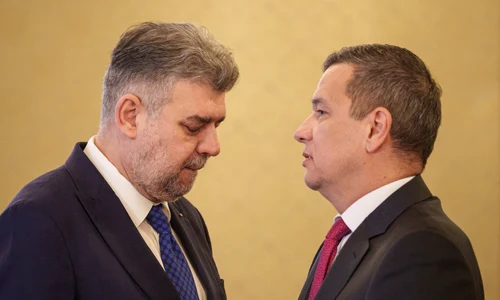 Marcel Ciolacu, discuta cu Sorin Grindeanu FOTO Mediafax