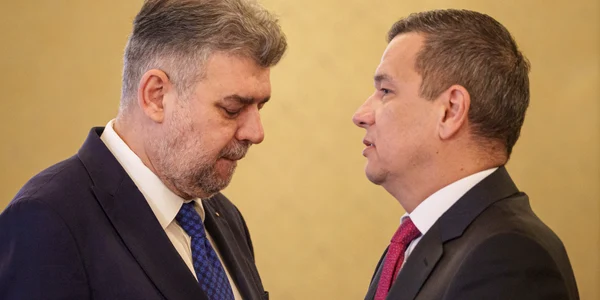 Marcel Ciolacu, discuta cu Sorin Grindeanu FOTO Mediafax