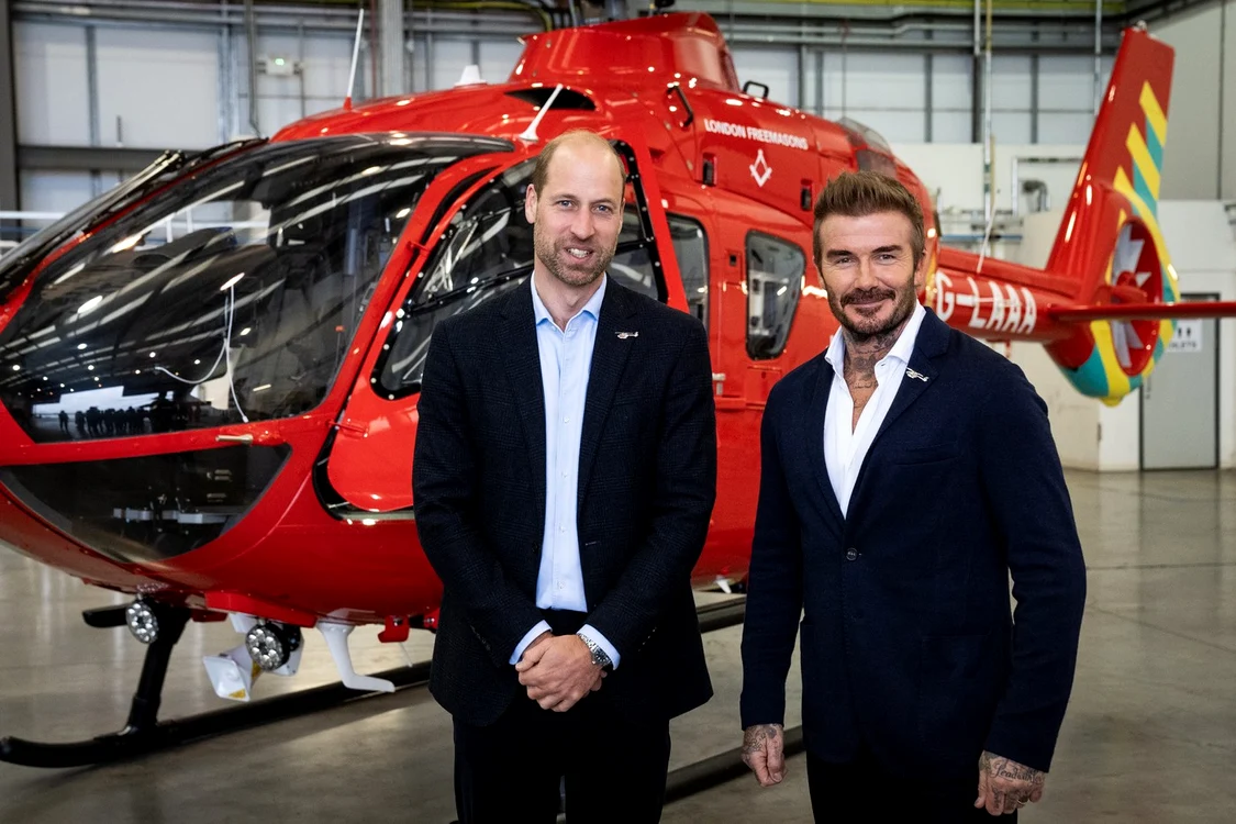 Prințul William și David Beckham Foto Profimedia (4) jpg
