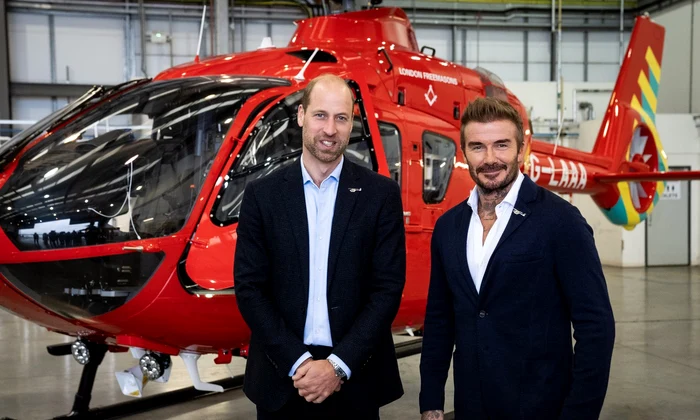 Prințul William și David Beckham Foto Profimedia (4) jpg