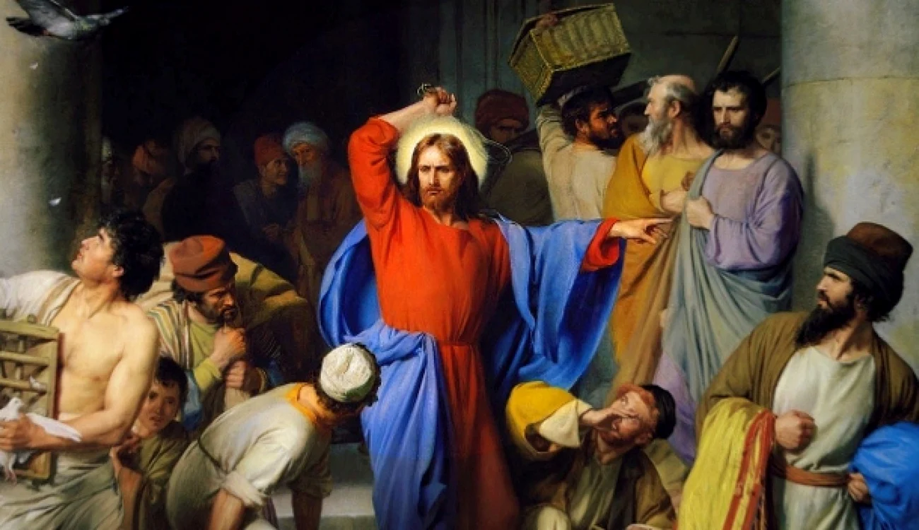 Robert Powel în rolul lui Iisus Foto ProfimediaReprezentări cu Isus în arta biblică Arhiva Adevărul