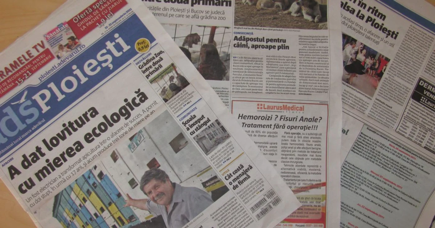 ADS Ploieşti poate fi găsit la toate chioşcurile de ziare din Ploieşti