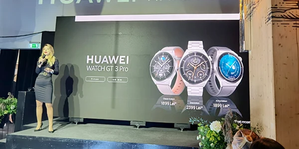 Lansare Huawei Watch GT 3 Pro FOTO Adrian Pogîngeanu