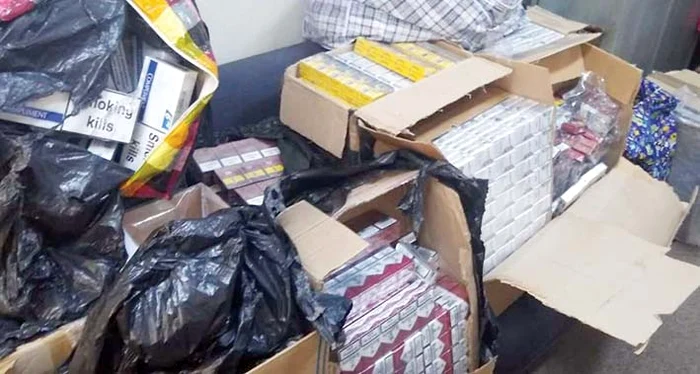 Ţigările fără timbru au fost confiscate de oamenii legii