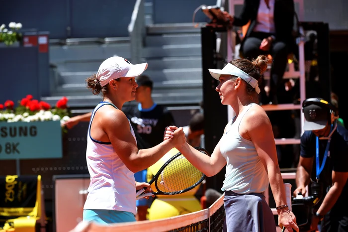 Rivale în circuitul WTA, Barty și Halep s-au antrenat împreună la Melbourne (Foto: EPA-EFE)