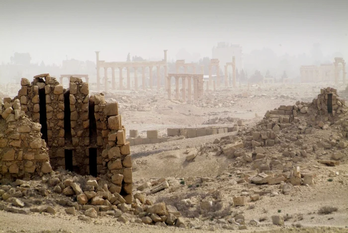 Oraşul sirian antic Palmyra FOTO SHUTERSTOCK