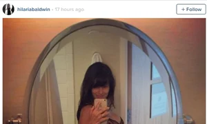 Hilaria Baldwin a vrut să transmită un mesaj pozitiv tuturor femeilor care au devenit mămici şi s a pozat în lenjerie intimă după ce a născut  jpeg