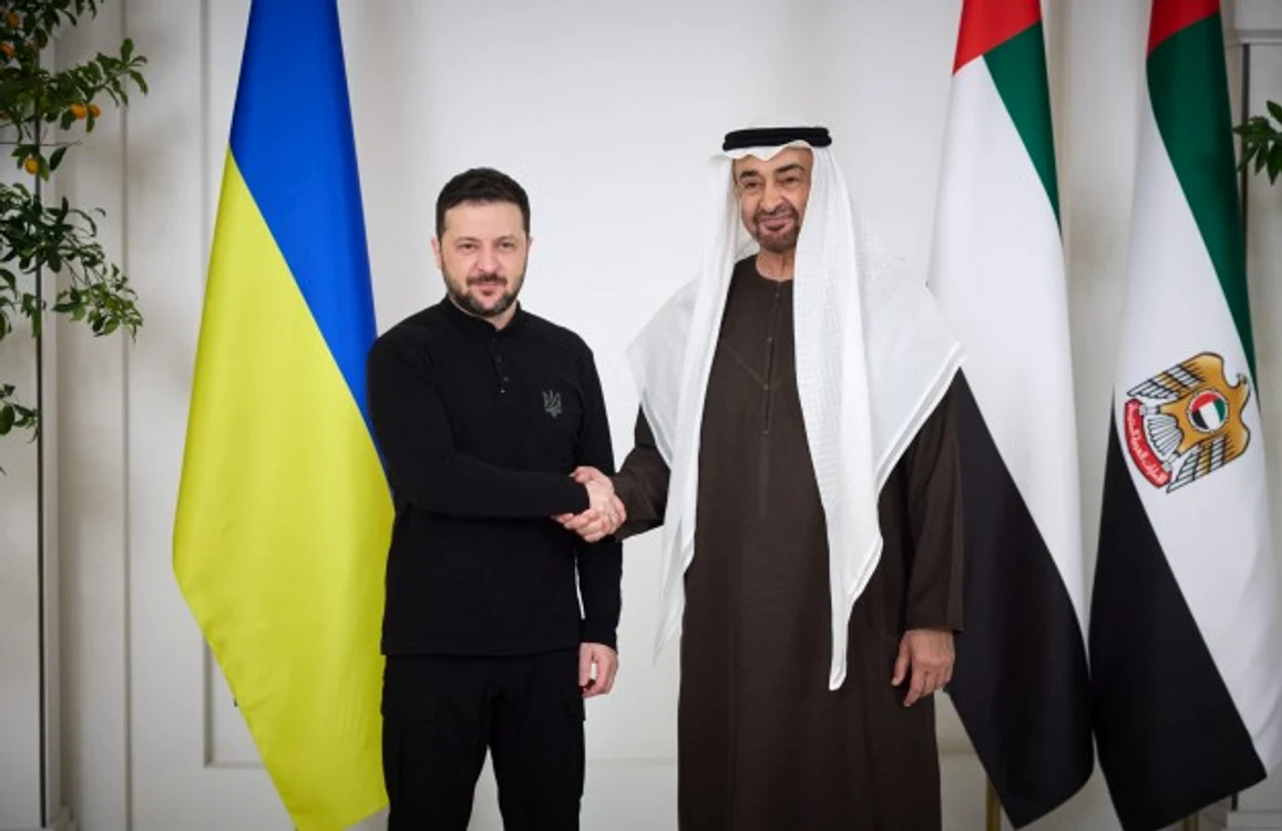 Președinții Ucrainei și EAU s-au întâlnit la Abu Dhabi: FOTO president.gov.ua
