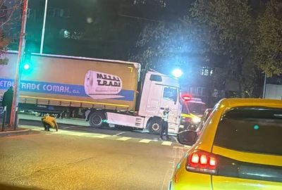 Accident Bd Iuliu Mnaiu FOTO Facebook / Infotrafic