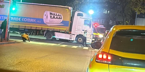 Accident Bd Iuliu Mnaiu FOTO Facebook / Infotrafic 