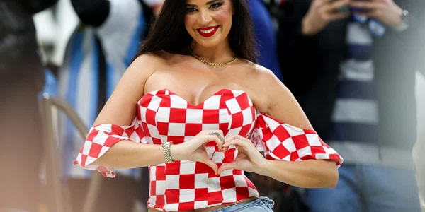 Ivana Knoll la meciul Argentina Croatia CM 2022 Foto Profimedia (5) jpg