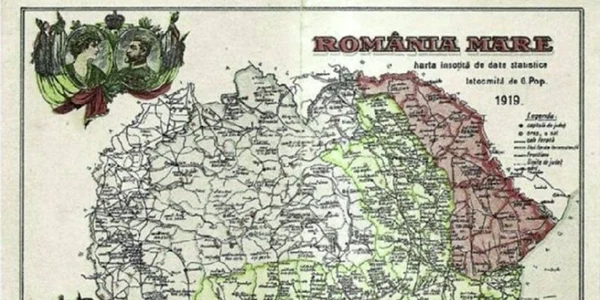 harta romania mare 1919