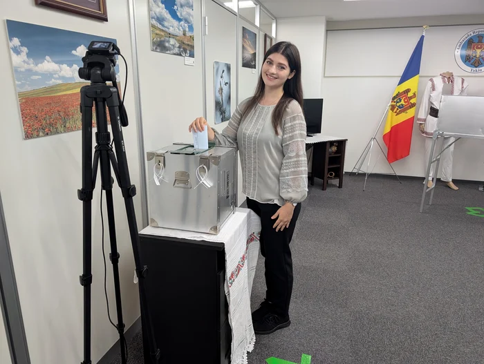 Ana Teișanu este studentă în Japonia FOTO: Ambasada Republicii Moldova