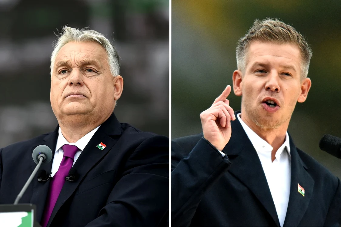 Vuktor Orban, înfrânt de Péter Magyar/ FOTO:X