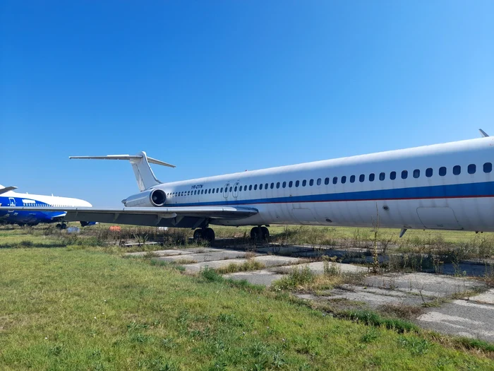 Aeronava scoasă la vânzare de ANAF, Foto: Facebook ANAF - Anunțuri Valorificare Bunuri