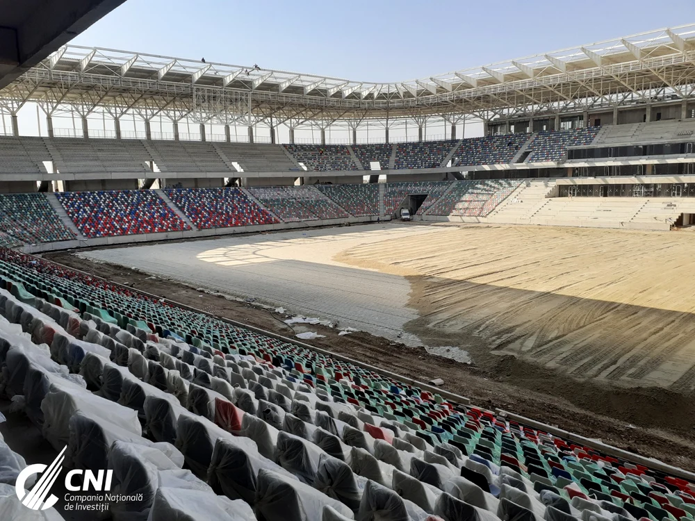 
    Pe stadionul Steaua procesul montării scaunelor e aproape de a fi încheiatFoto: Facebook/CompaniaNaționalăInvestiții  