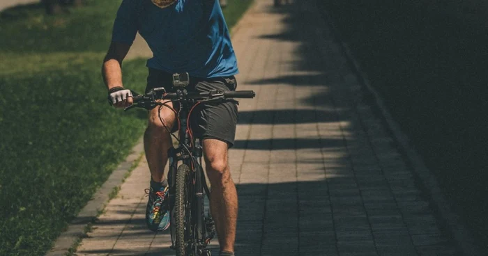 Ben Southall pe bicicleta Alba Iulia