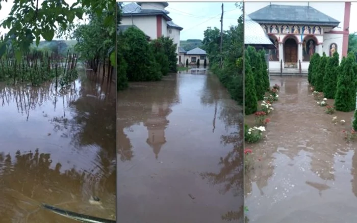 Efectele inundaţiilor din 24 iunie 2019 la Corod judeţul Galaţi FOTO Bogdan Muscă