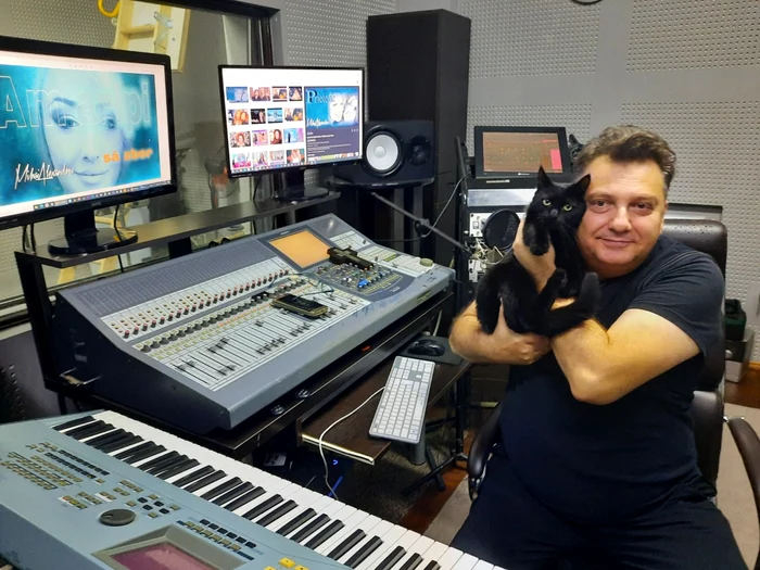 Mihai Alexandru şi actuala iubită, Alina Miola