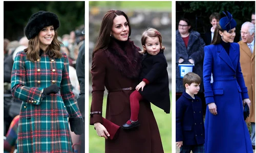 Kate Middleton de Crăciun colaj jpg