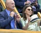 Simona Halep și Daniel Dobre, în Loja Regală de la Wimbledon. Foto Instagram
