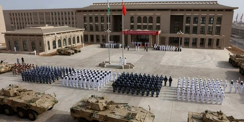 Ceremonie Armata chineza in Djibouti FOTO AFP