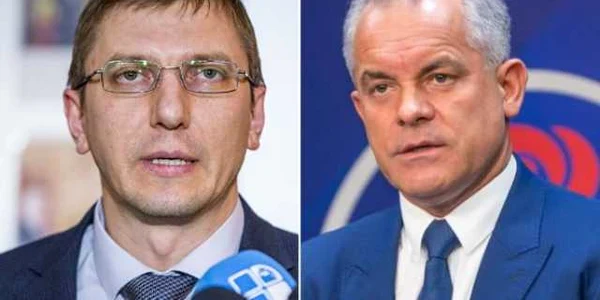Viorel Morari si Vlad Plahotniuc
