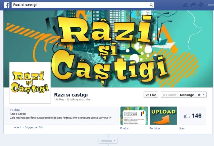 Râzi şi câştigi pe Facebook