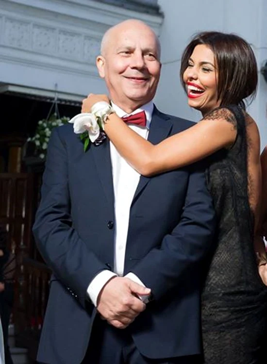 Andreea Popescu si tatal ei (foto: Facebook)