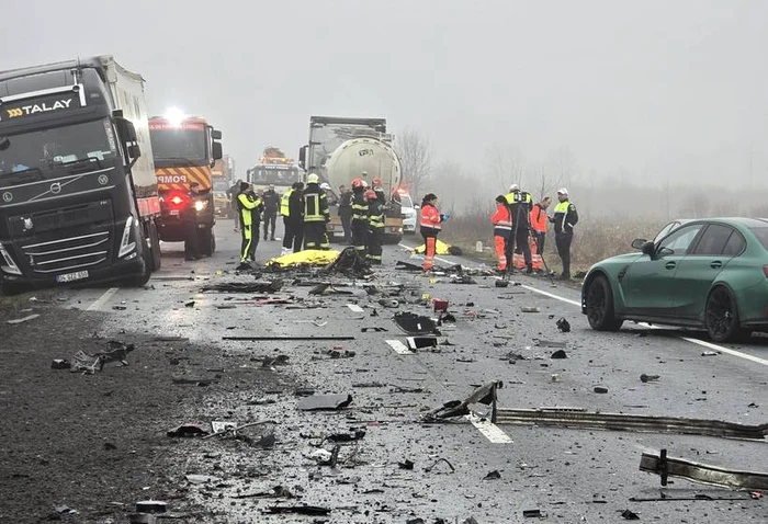 Accidentul din Lugojel/FOTO: IPJ Timiș