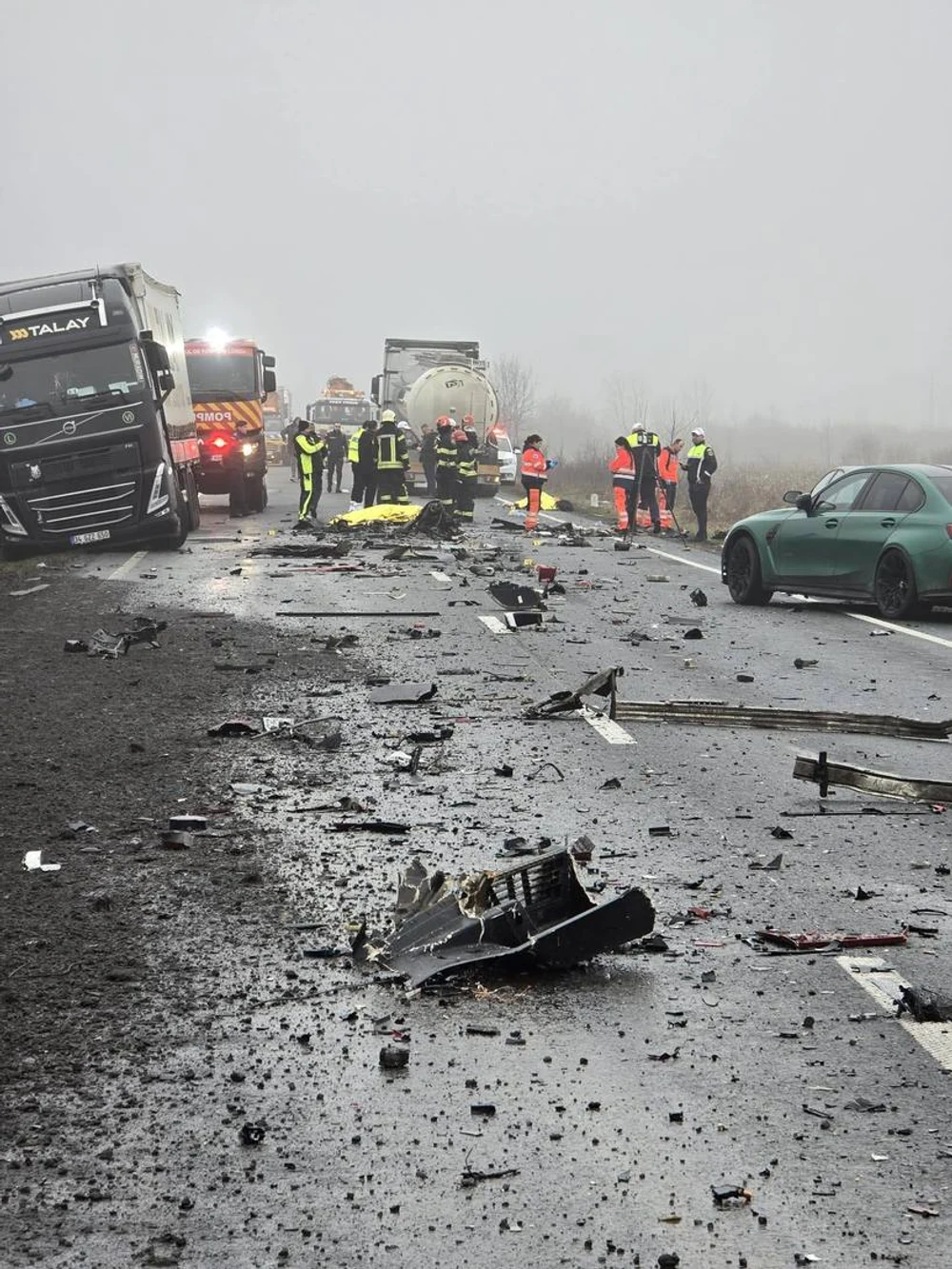 Tatăl unuia dintre suporterii greci morți în accidentul teribil din Timiș a avut aceeași soartă, pe același drum, cu 15 ani în urmă