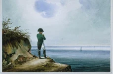 Napoleon pe pe Sfânta Elena, pictură de František Xaver Sandmann (© Wikimedia Commons)