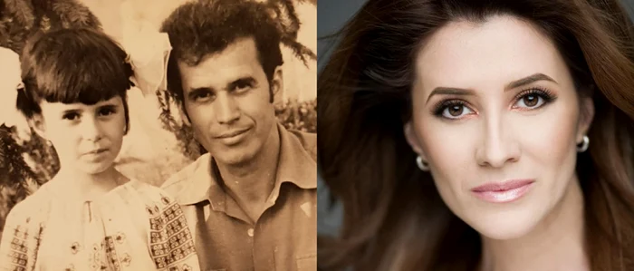 Iuliana Tudor şi tatăl ei