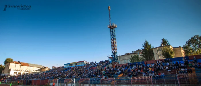 Chindia Târgovişte, formaţie care activează în Liga a III-a, a produs, ieri, prima mare surpriză din „16-imile" Cupei României. FOTO: Facebook - Marius Tudor