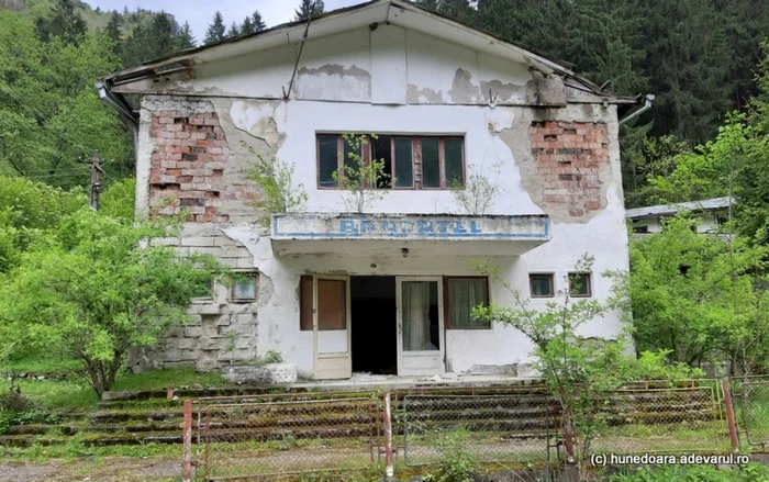 Ruinele de la Brădăţel Foto: Daniel Guţă. ADEVĂRUL