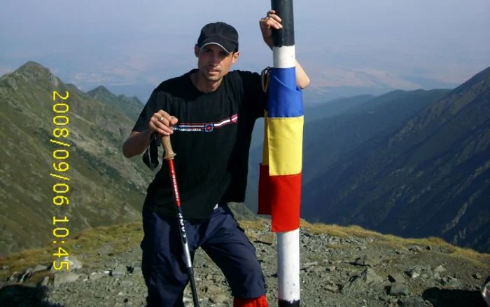 Ovidiu şi pasiunea sa, muntele